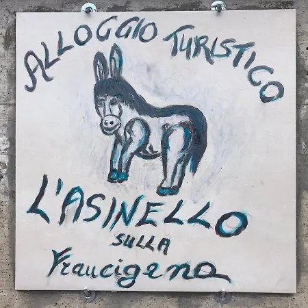 L'asinello Sulla Francigena Montefiascone